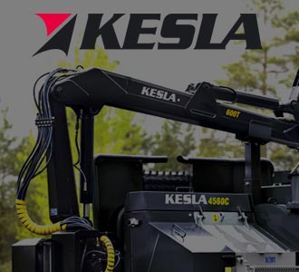 Оборудование Kesla применяется на машинах лесопромышленного комплекса