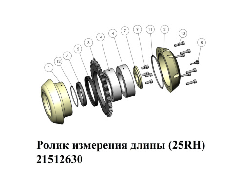 Ролик измерения длины 21512630